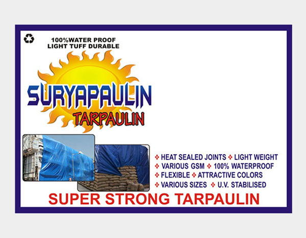 Suryapaulin Tarpaulin — Super Strong, 100% waterproof
